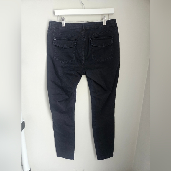 Club Monaco Black Mid Rise Jeans Sz 32 - Picture 4 of 6